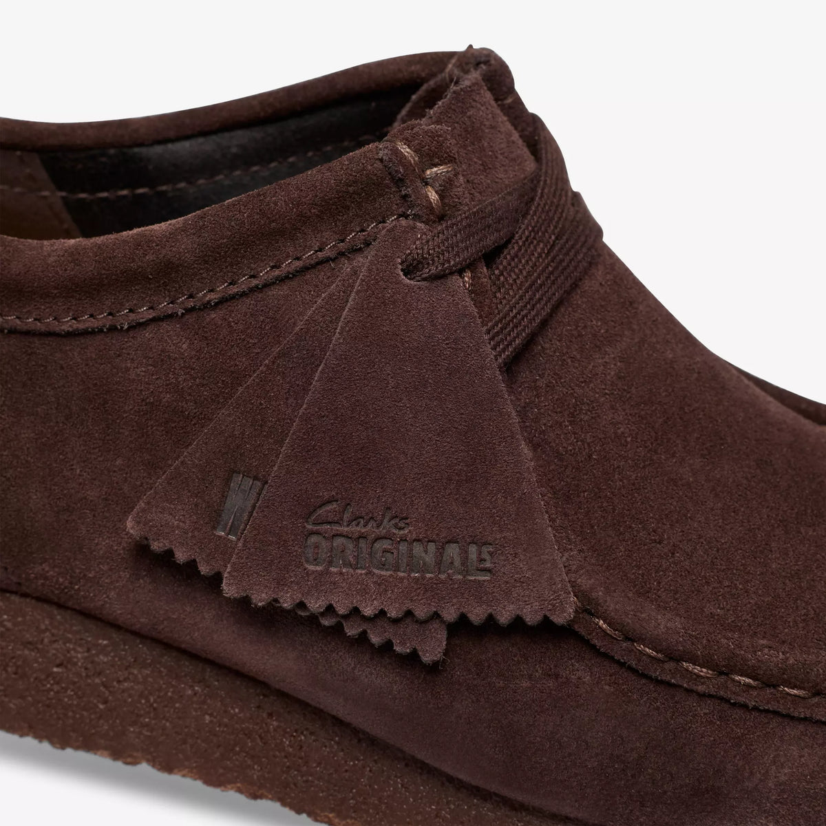 Clarks Wallabee Chocolate Suede