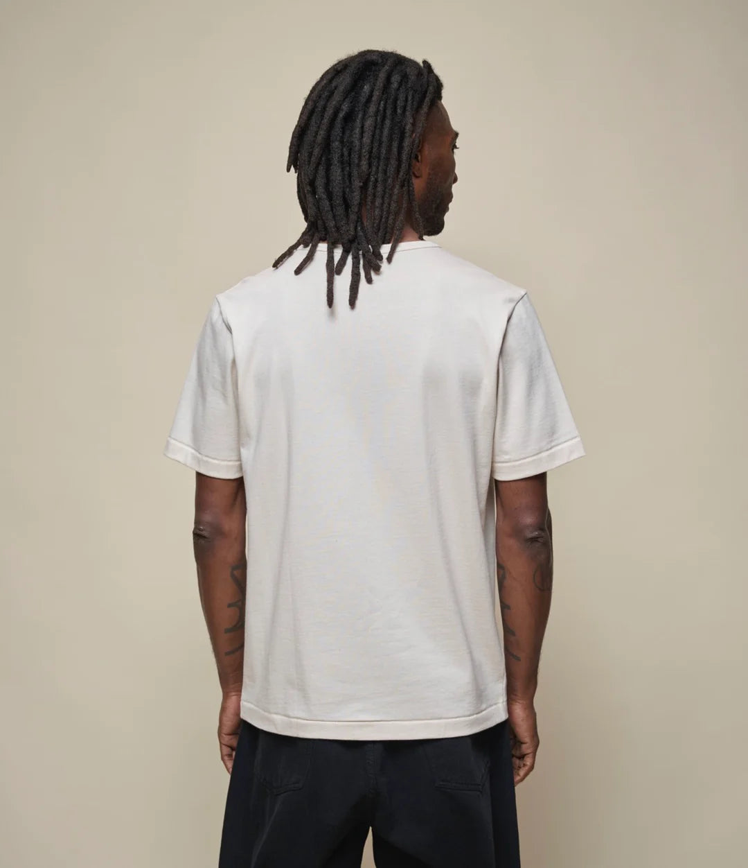 Merz B. Schwanen Vintage Machine Refined Classic Fit T-Shirt Nature