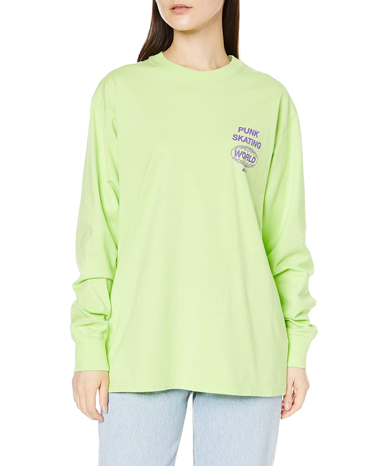 W DOUBLE PRINT L/S TEE