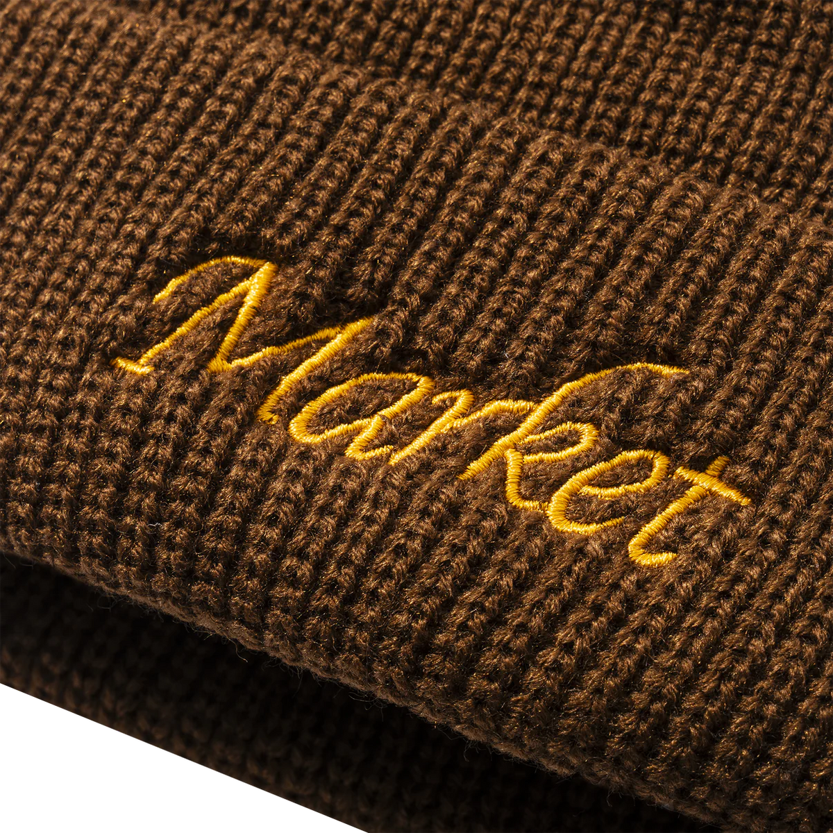 SMILEY UPSIDE DOWN BEANIE - ACORN