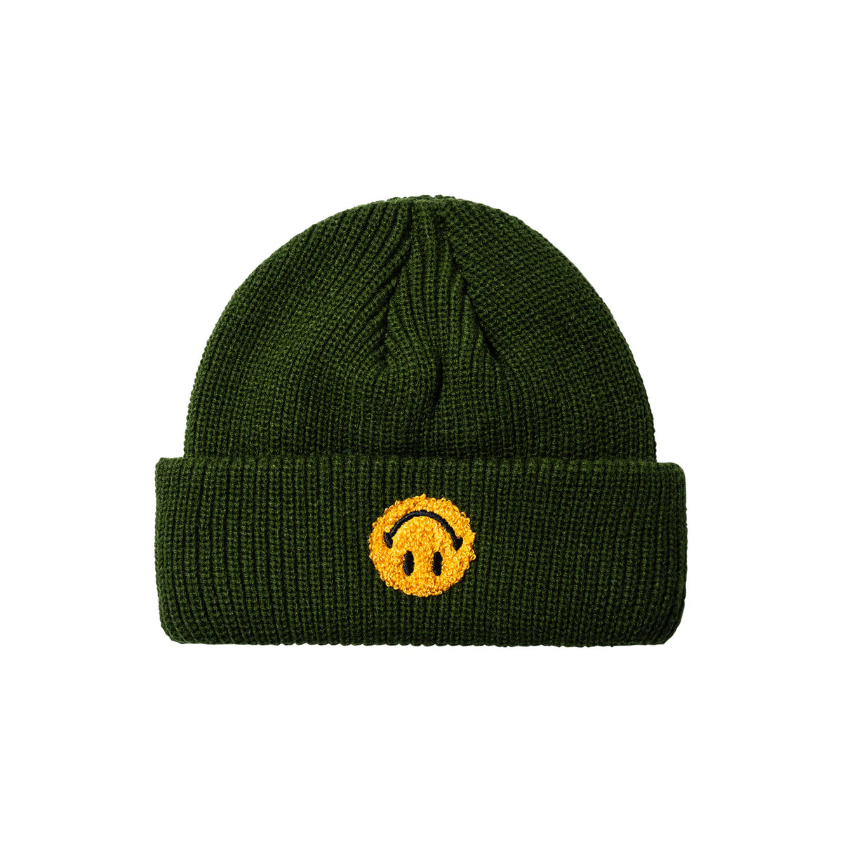 Market Smiley Upside Down Beanie - Kelp