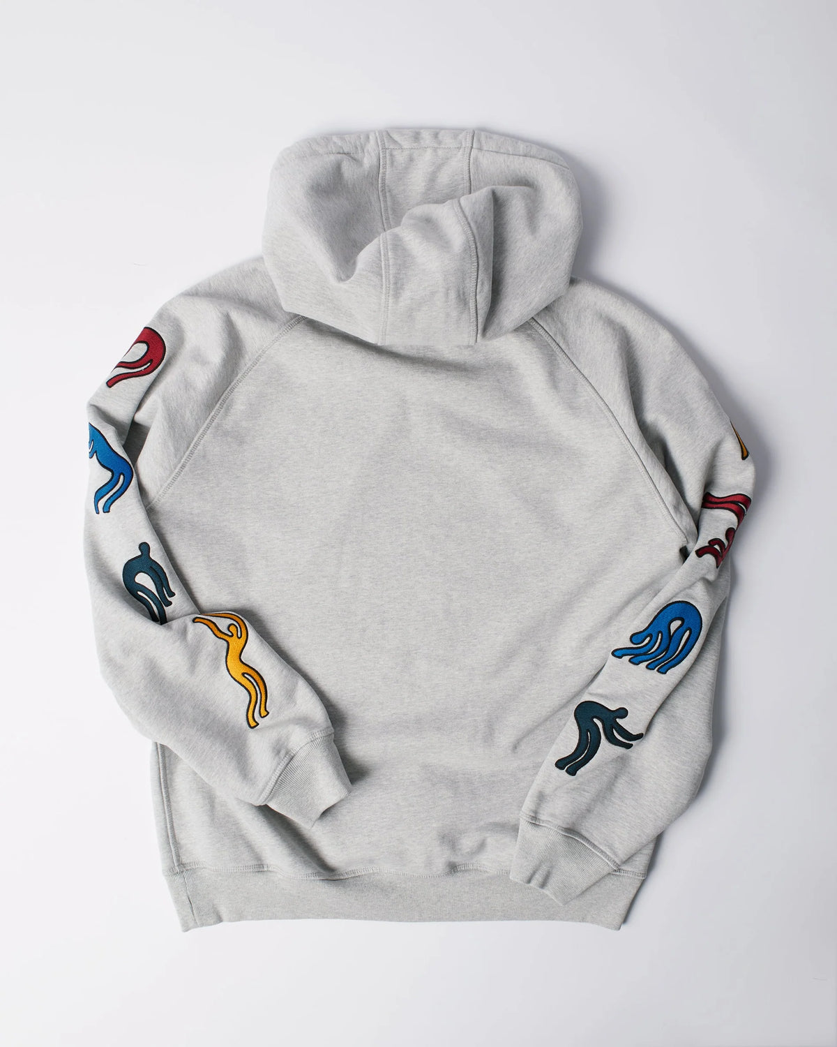 Parra La Chambre Nuit Hooded Sweatshirt Heather Grey