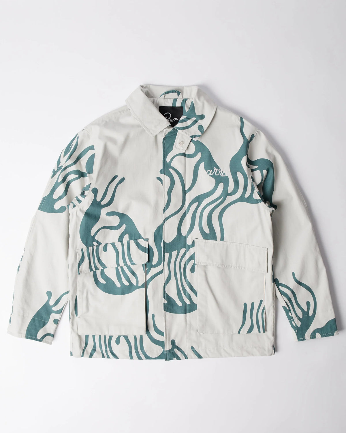 Parra Half Blob Hunting Jacket Grey