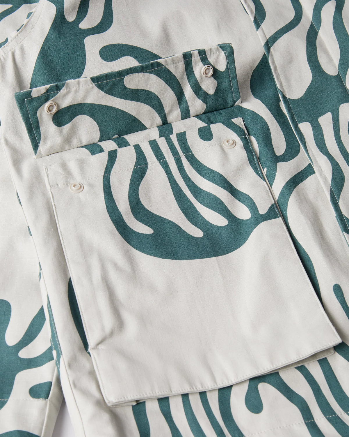 Parra Half Blob Hunting Jacket Grey