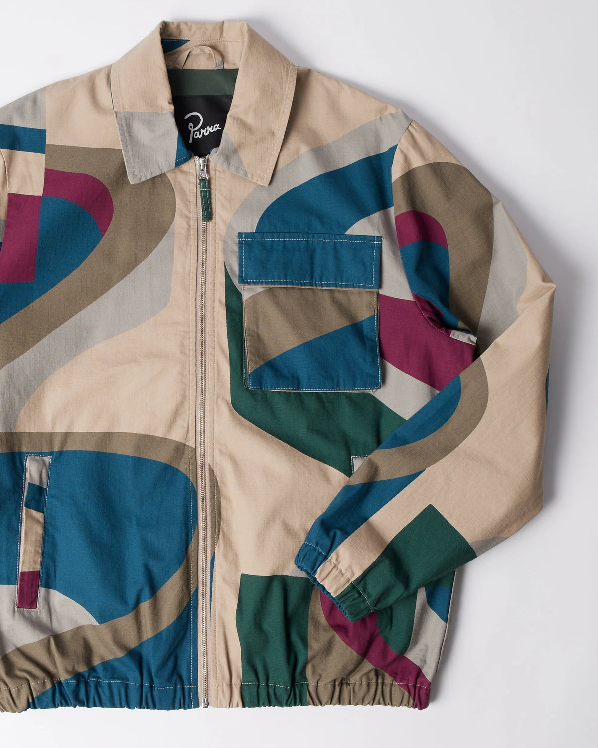 Parra The Wall Camo Jacket Sand