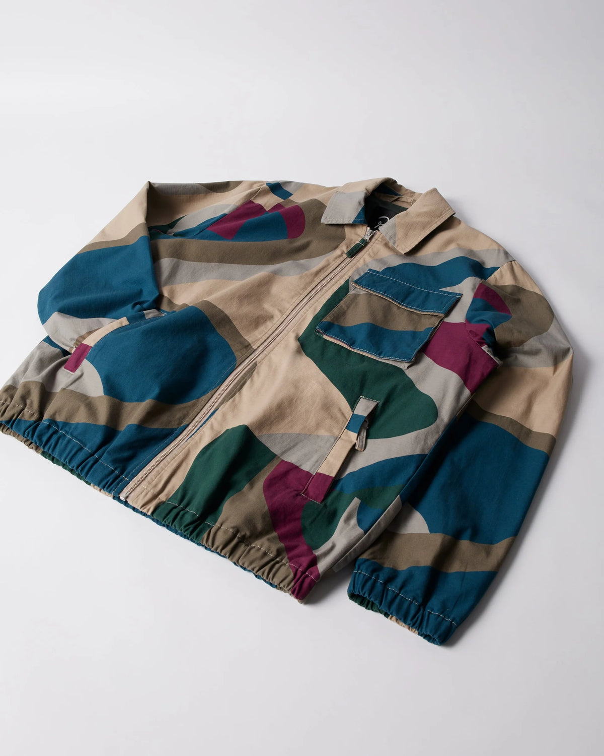 Parra The Wall Camo Jacket Sand