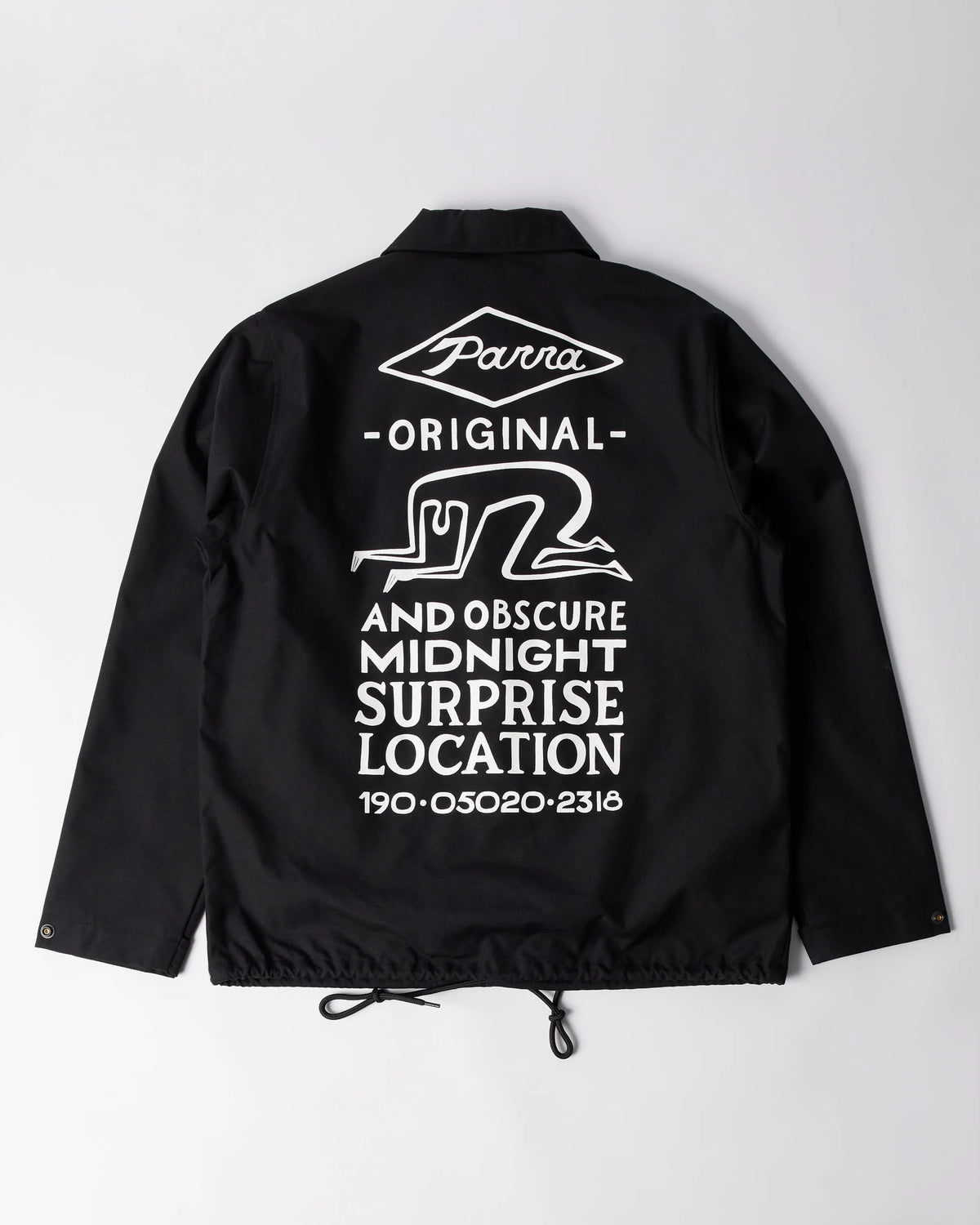 Parra Midnight Surprise Coach Jacket Black I Momentum - Momentum