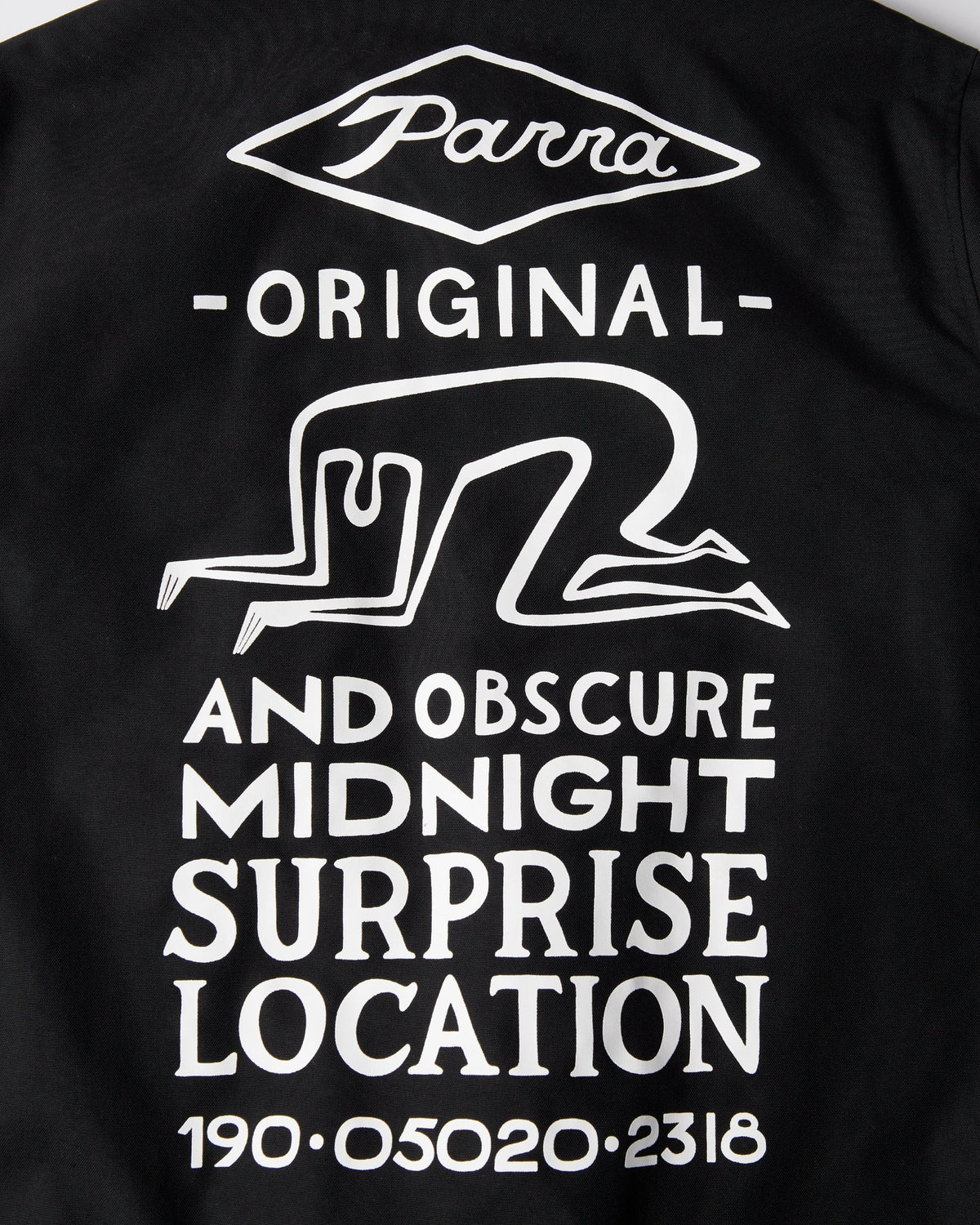 Parra Midnight Surprise Coach Jacket Black