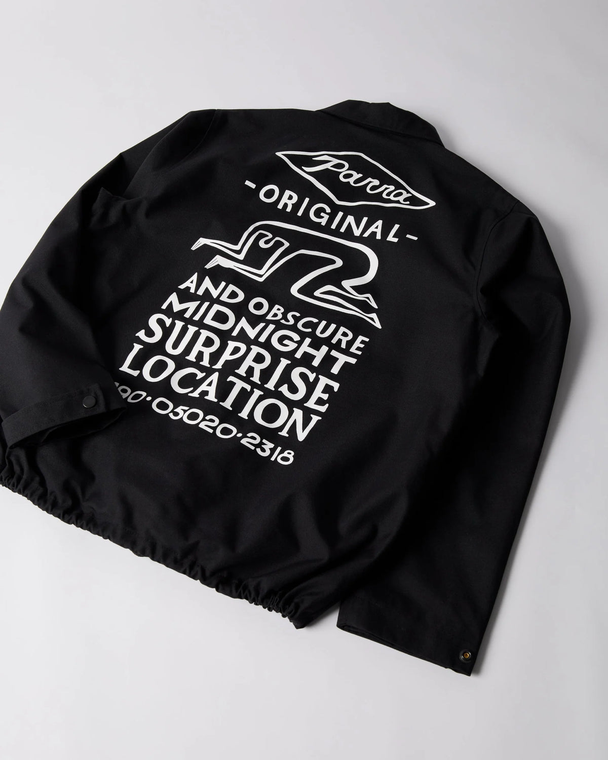 Parra Midnight Surprise Coach Jacket Black