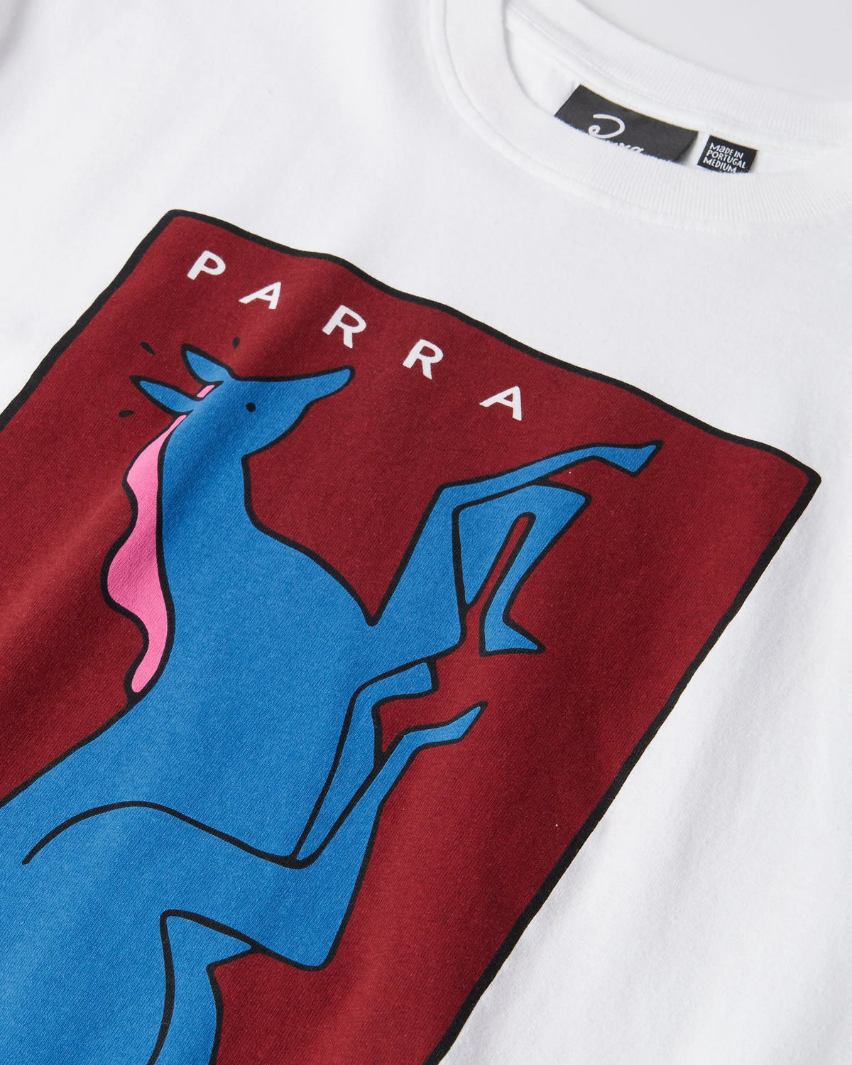 Vertical Horse T-Shirt White