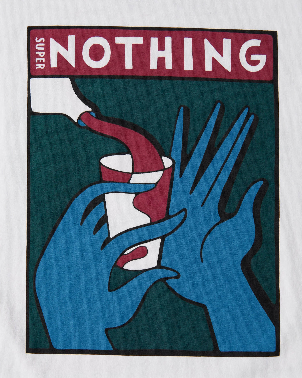Parra Super Nothing T-Shirt White