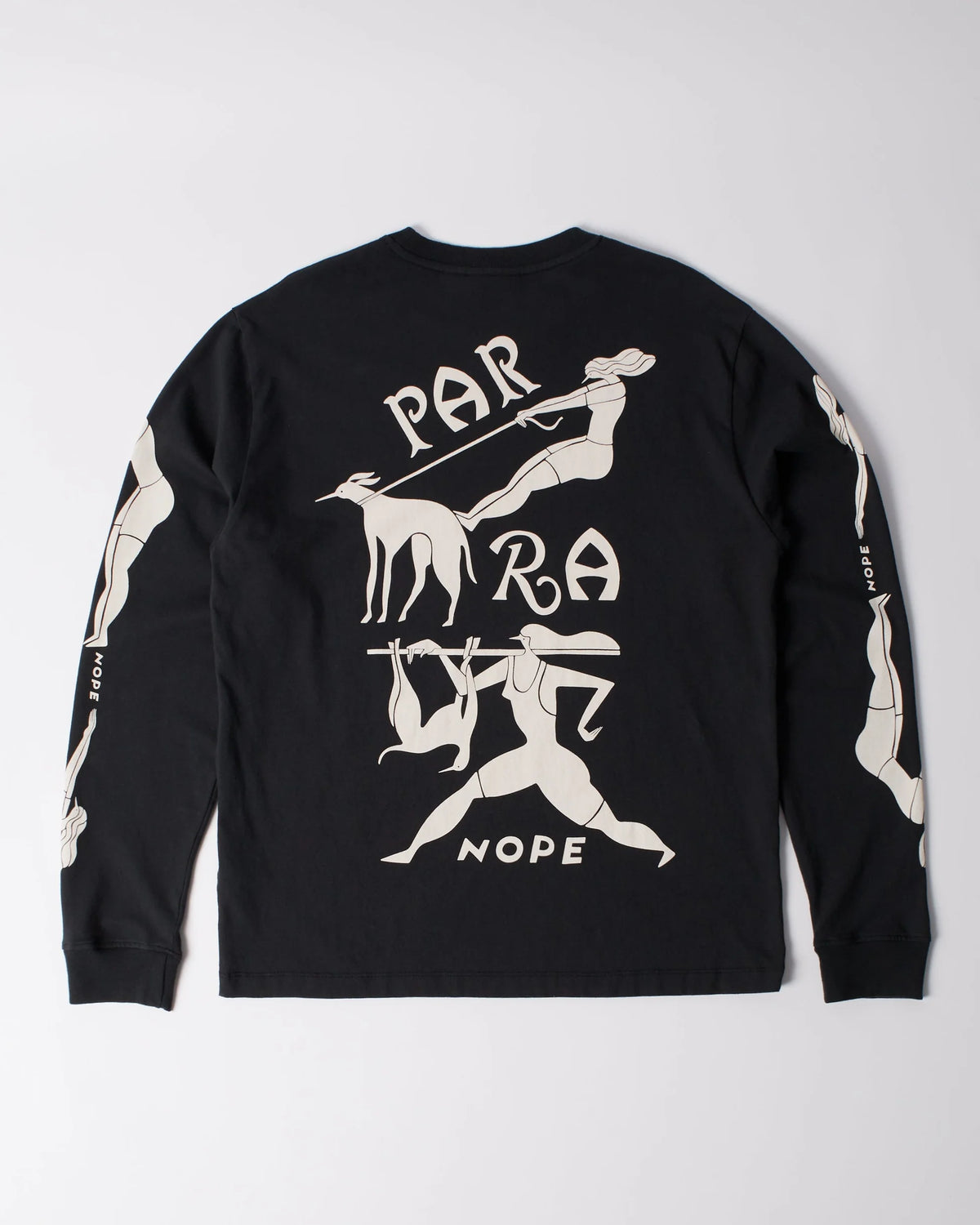 Parra Dog Training Long Sleeve T-Shirt Black