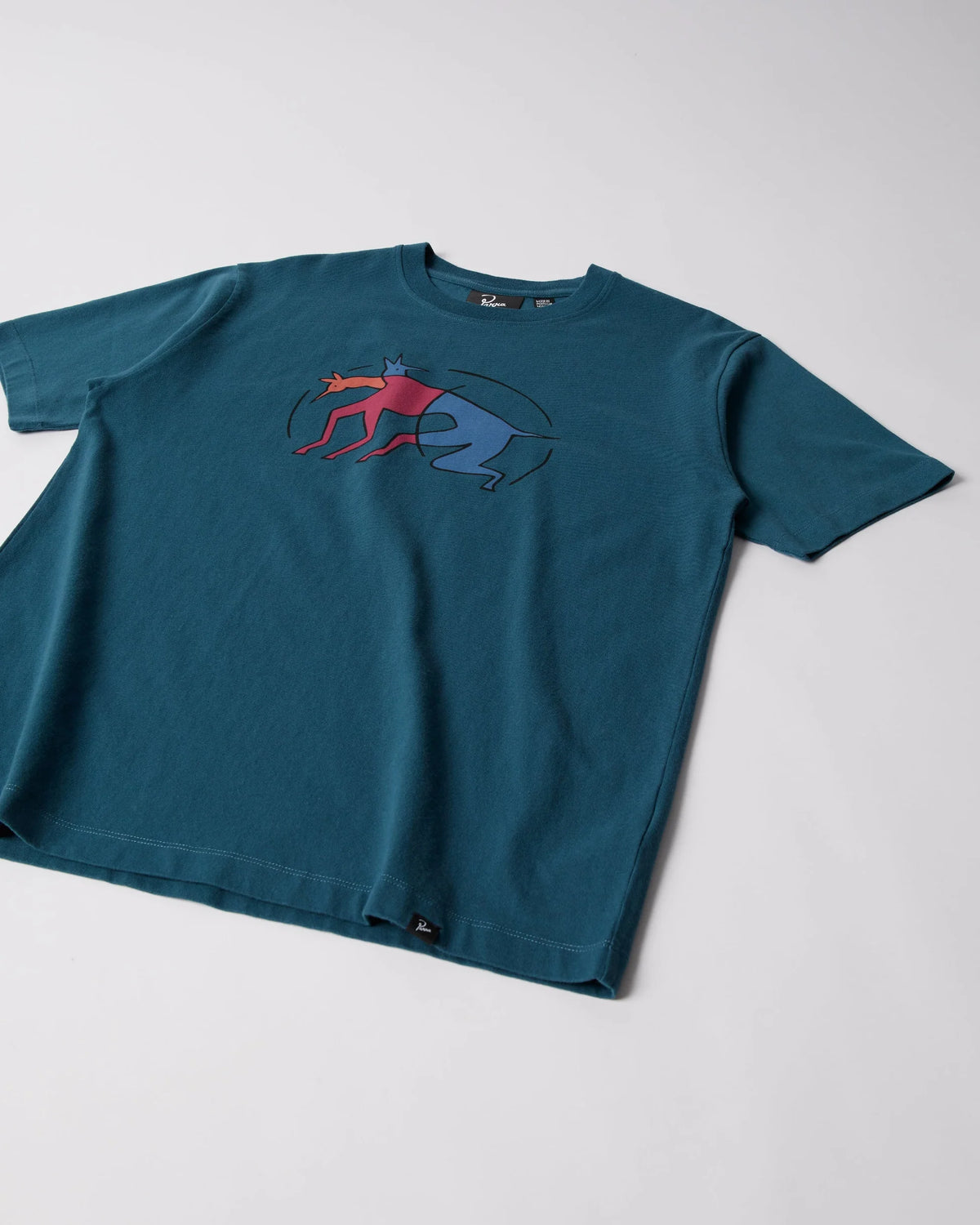 Parra The Zoomies T-Shirt Mallard Green 