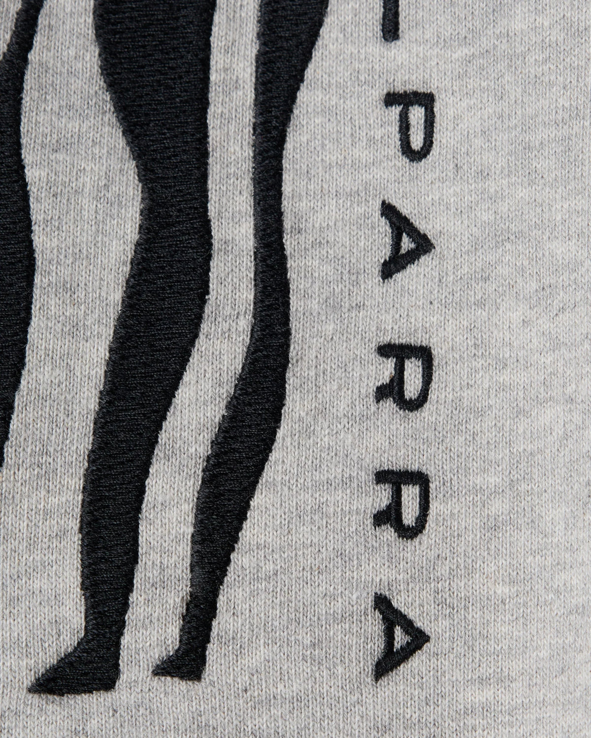 Parra Connected Guy Hooded SweatShirt Heather Grey