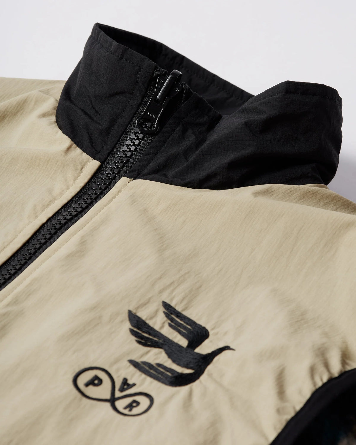 Parra Infinite Bird Reversible Vest Navy Blue