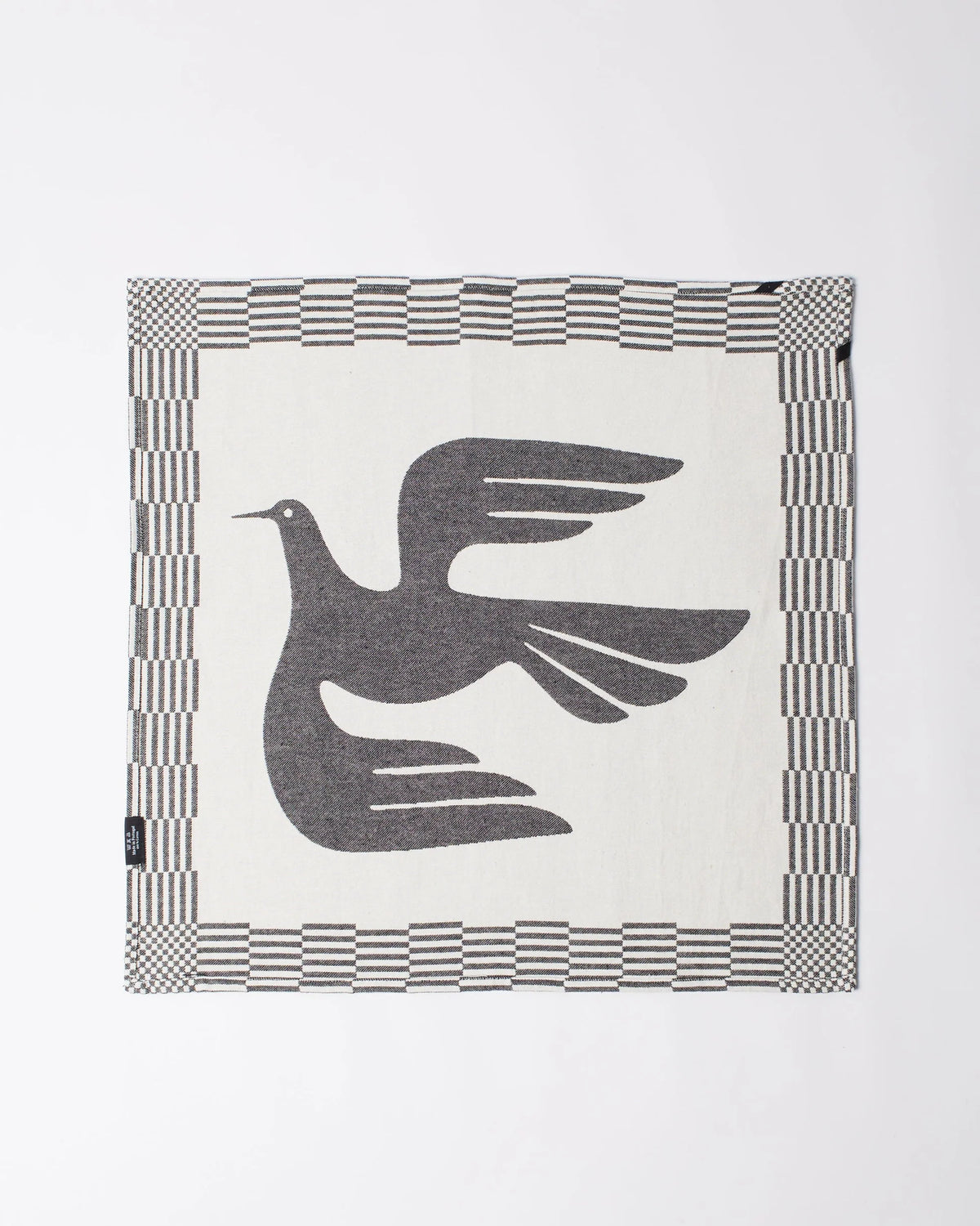 Parra Infinite Kitchen Bird Towel Set Black