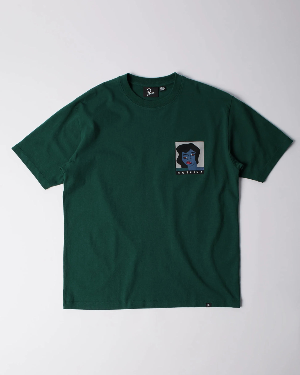 Parra Nothing Please T-Shirt Pine Green