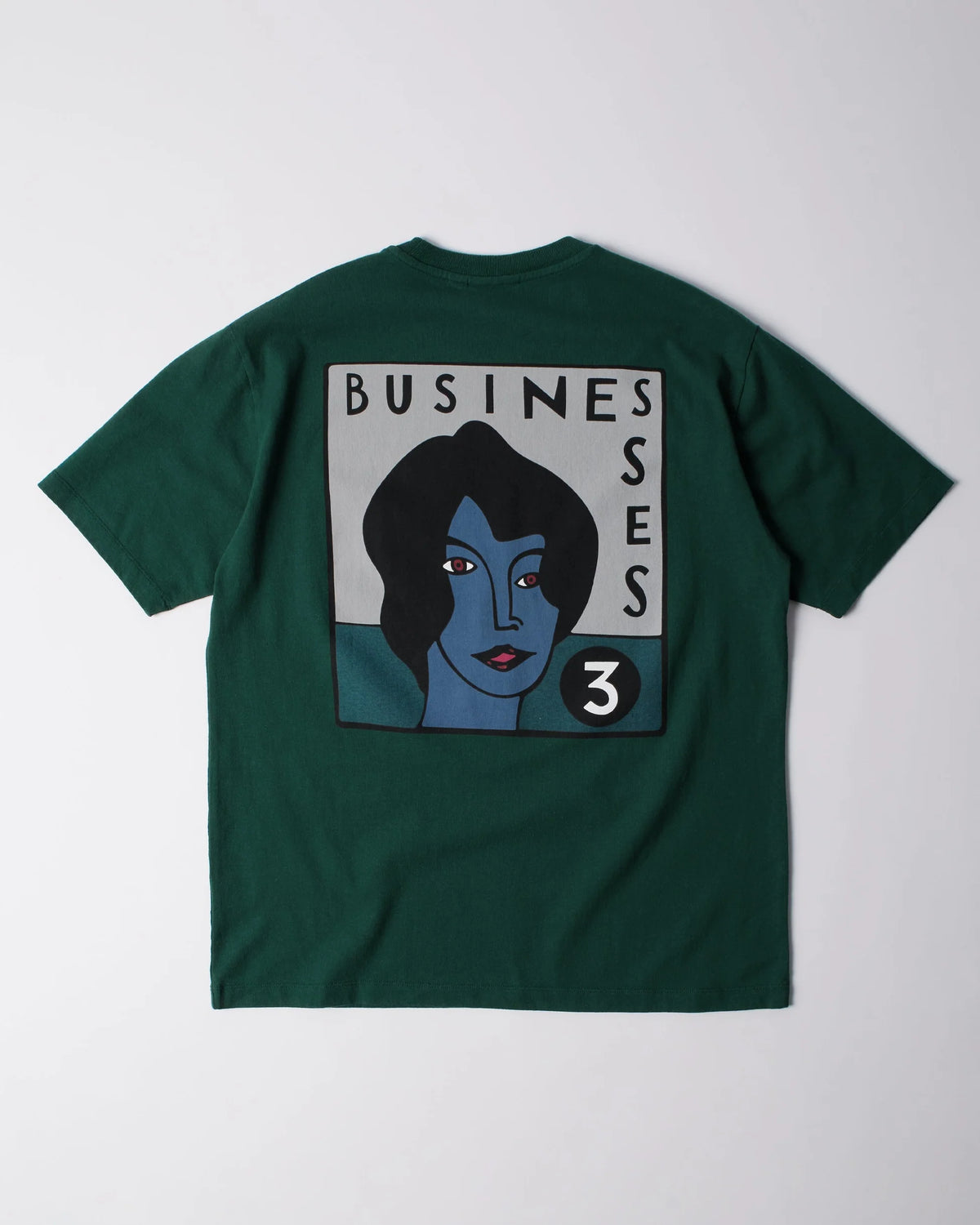 Parra Nothing Please T-Shirt Pine Green
