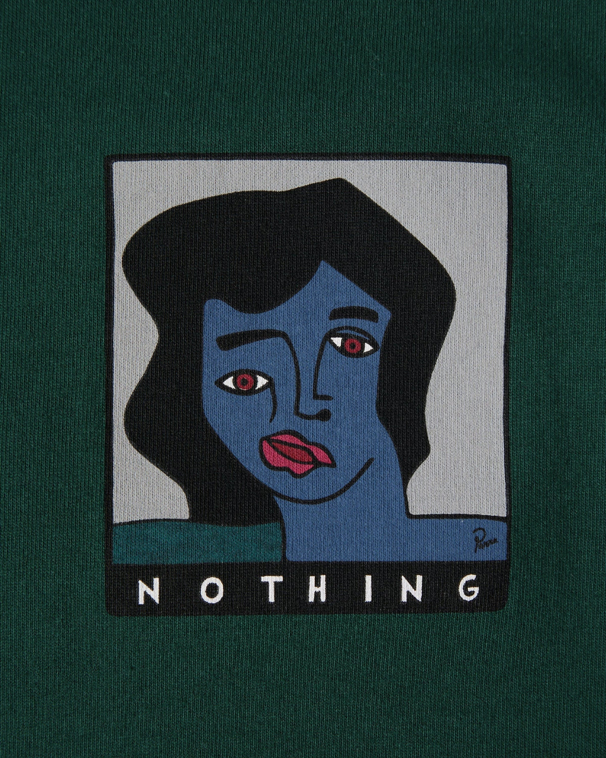 Parra Nothing Please T-Shirt Pine Green