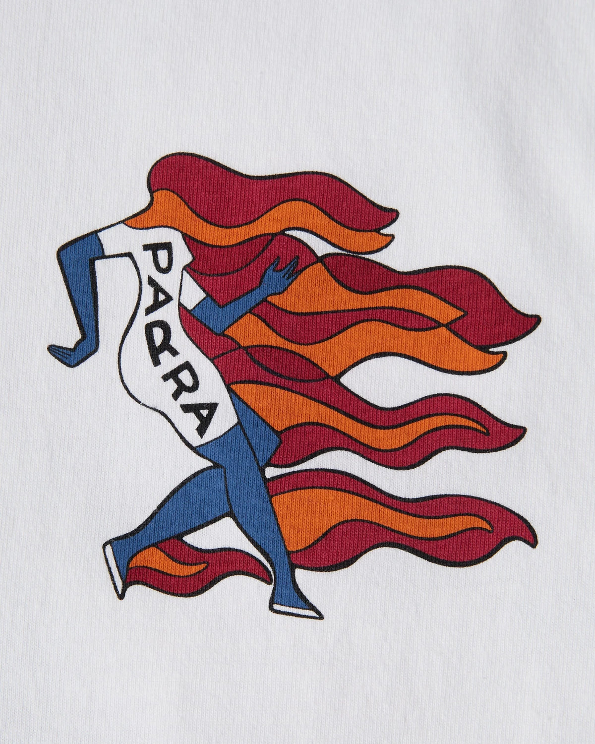 Parra Not Finished Long Sleeve T-Shirt White