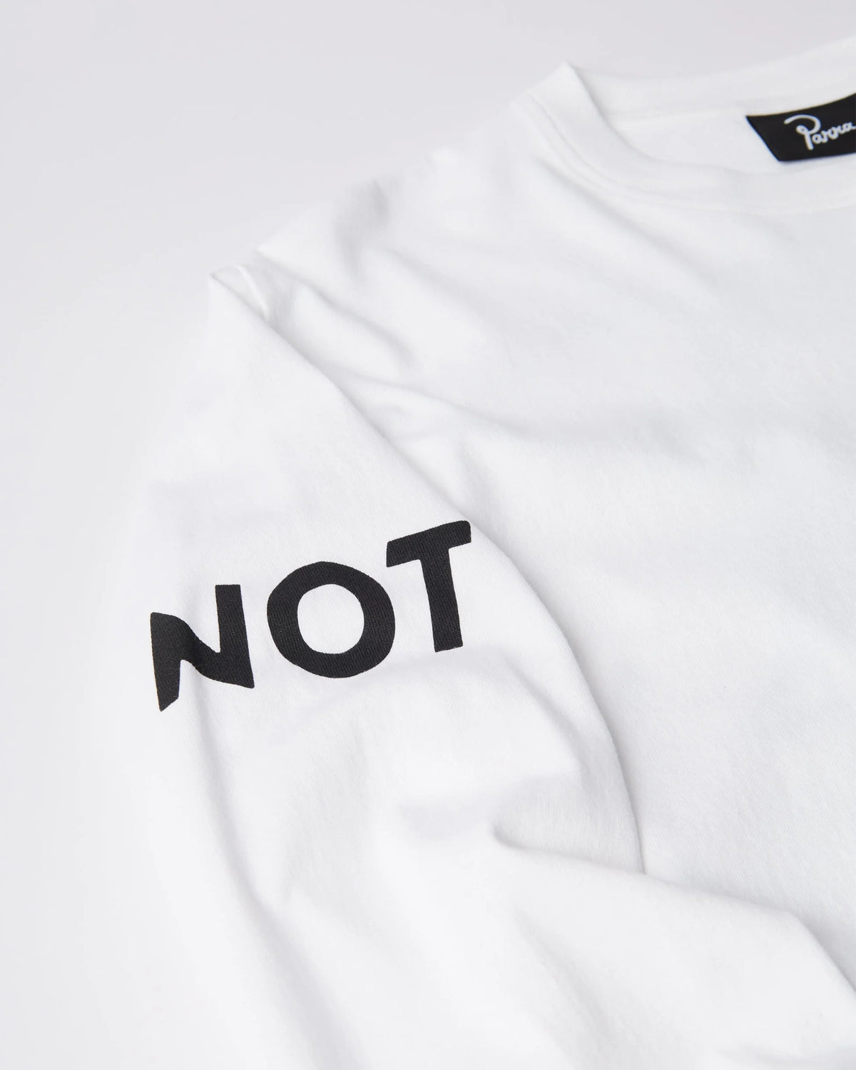 Parra Not Finished Long Sleeve T-Shirt White