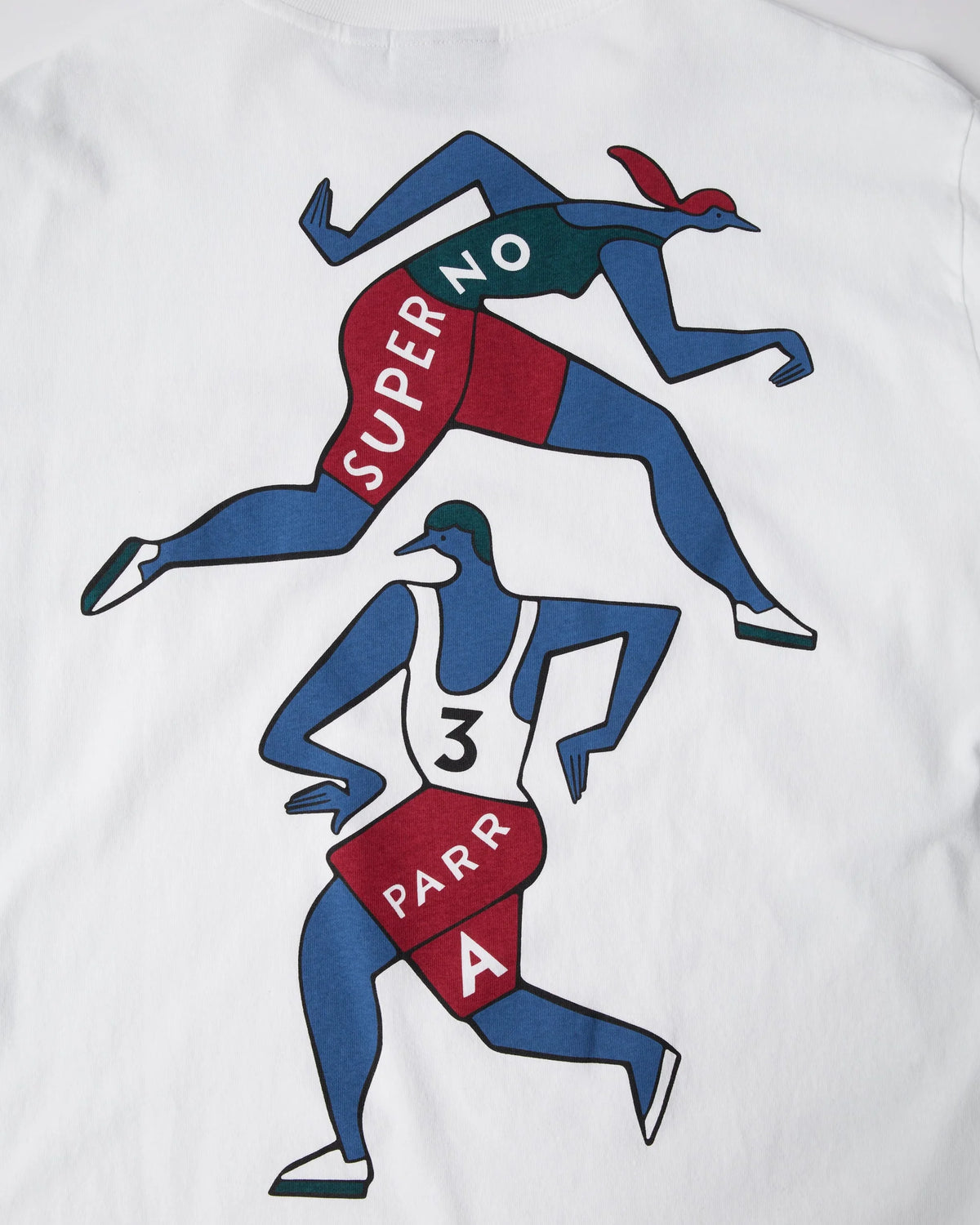 Parra Not Finished Long Sleeve T-Shirt White
