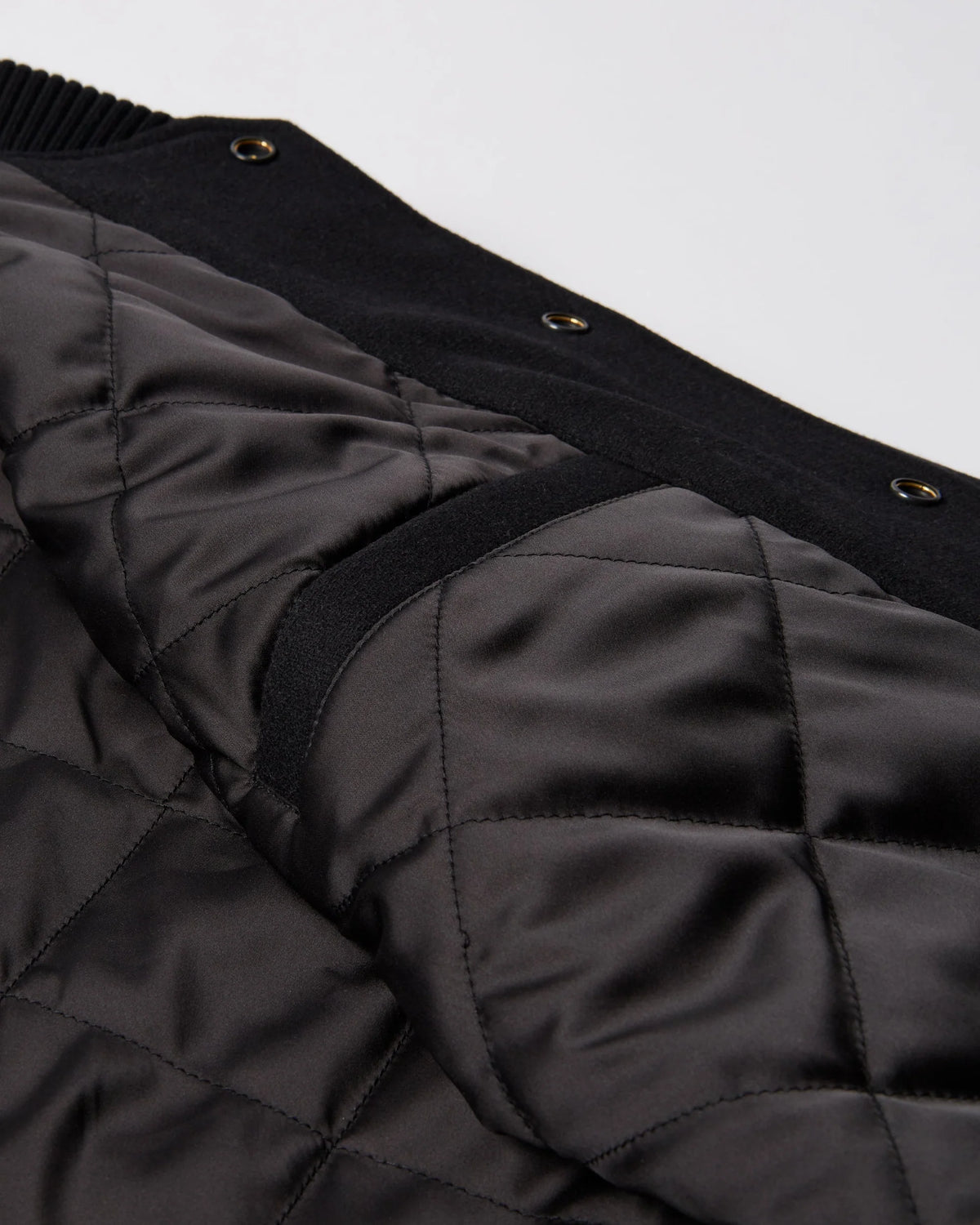 Parra Not Movie Quality Varsity Jacket Black
