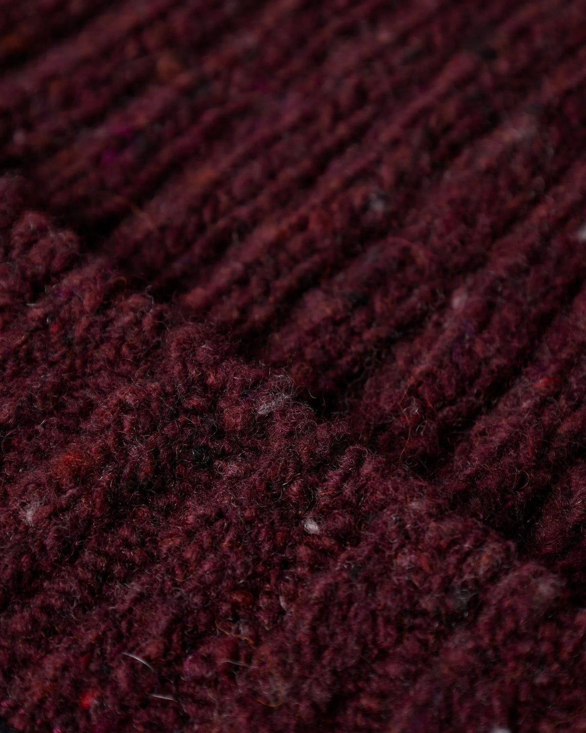 Parra Reversed Flag Beanie Dark Burgundy