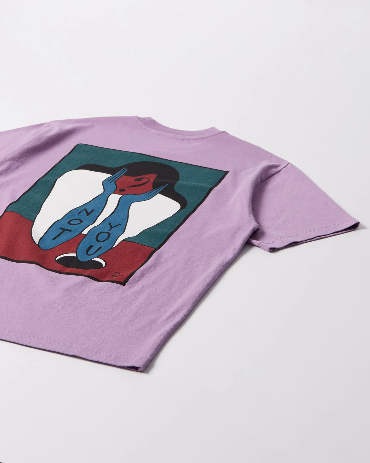 Parra Not You T-Shirt Purple