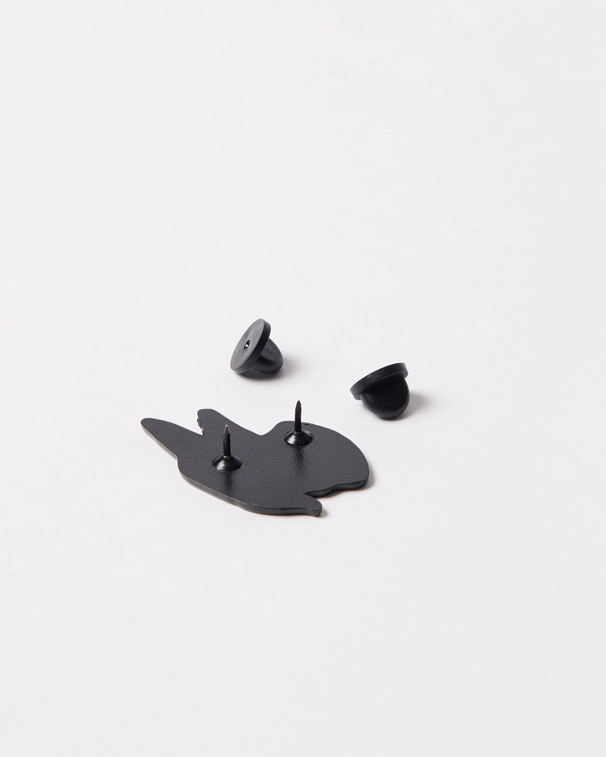 DOGFACE ENAMEL PIN - WHITE
