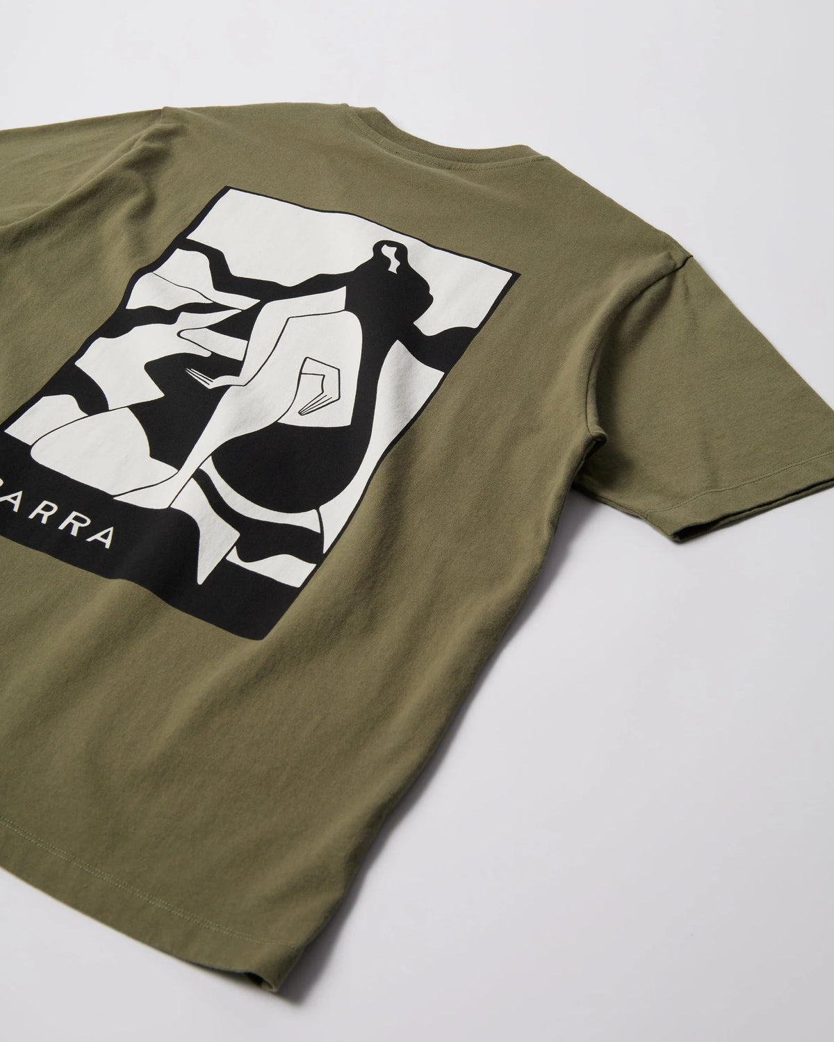 Parra Waiting For You T-Shirt Green