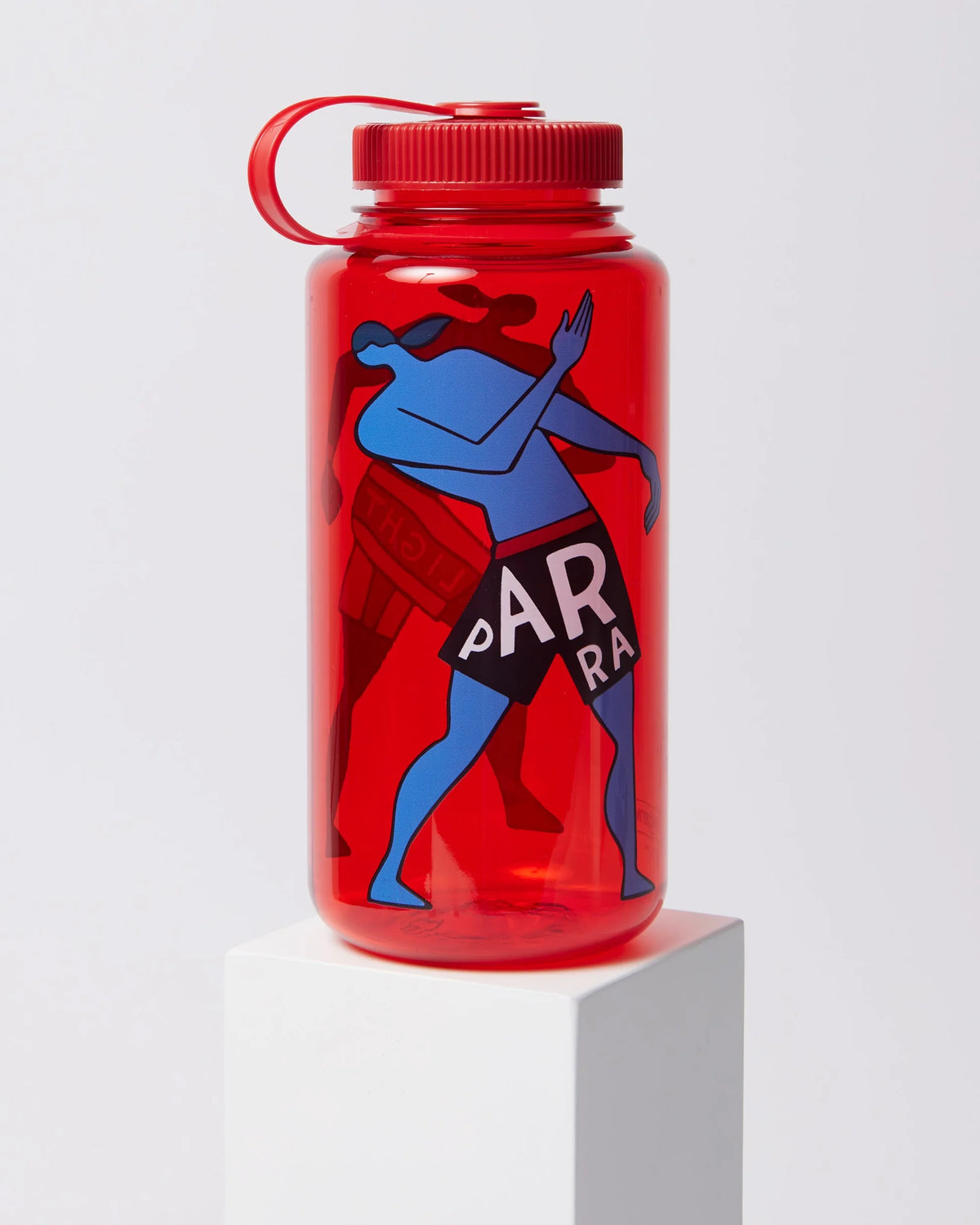 Water Slapped Nalgene Bottle Red