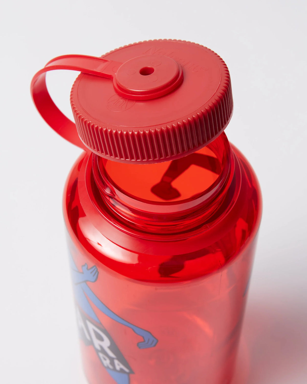Water Slapped Nalgene Bottle Red