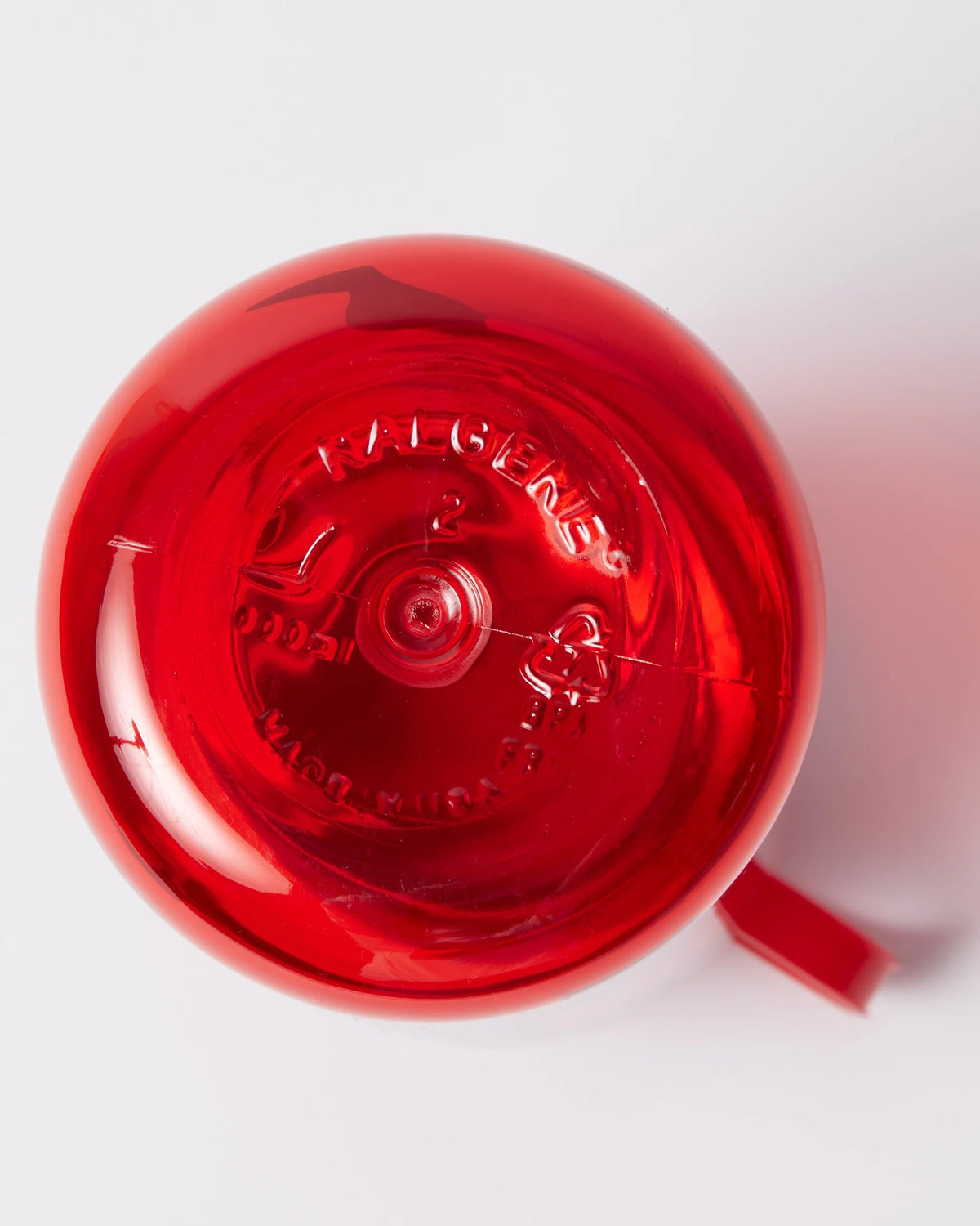 Water Slapped Nalgene Bottle Red