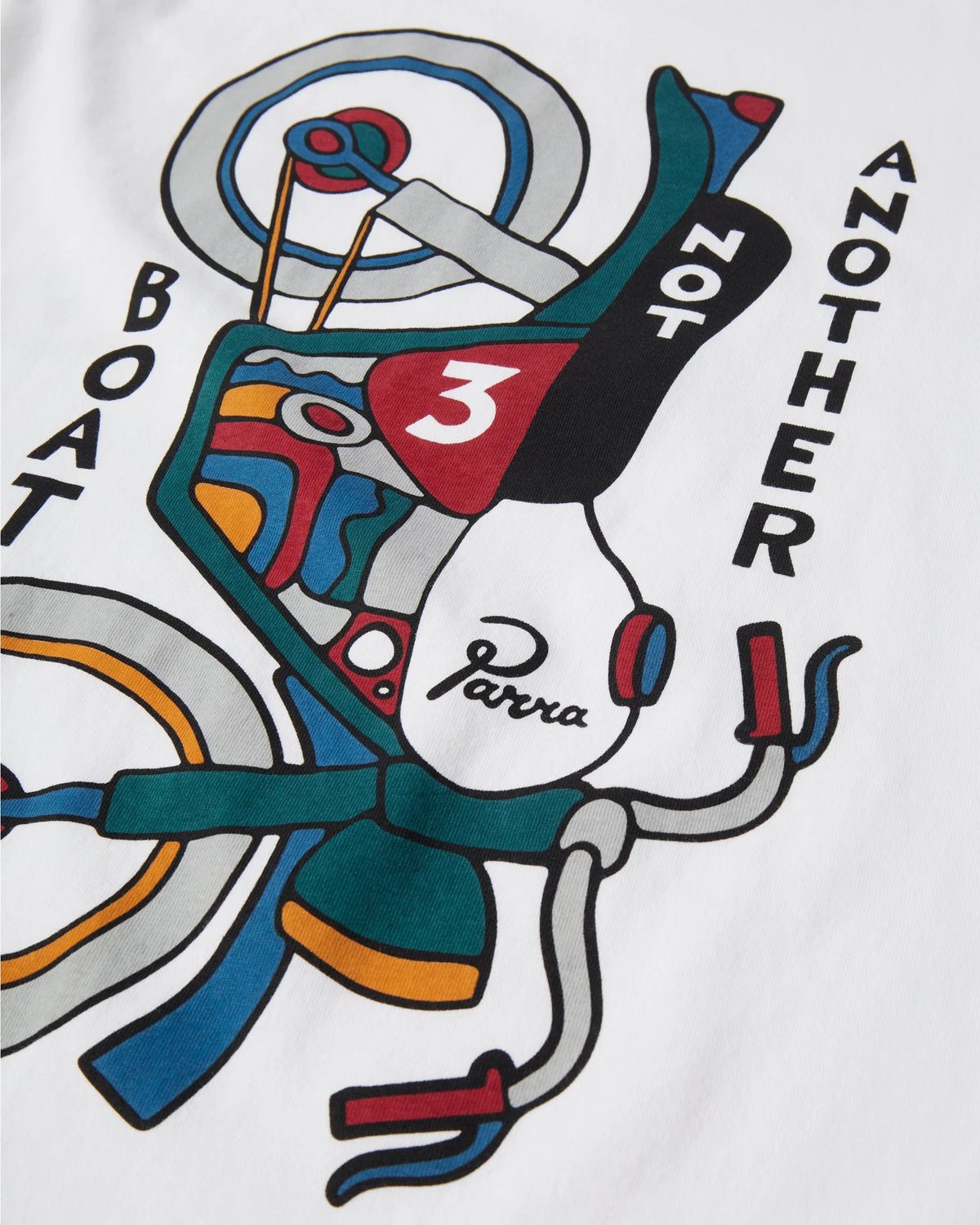 Parra Not Another Boat T-Shirt White