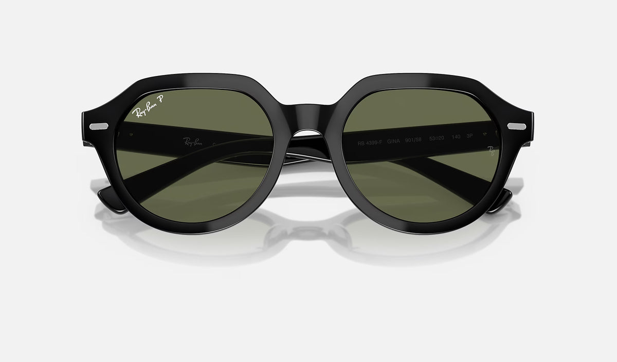GINA - BLACK W/ GREEN POLAR