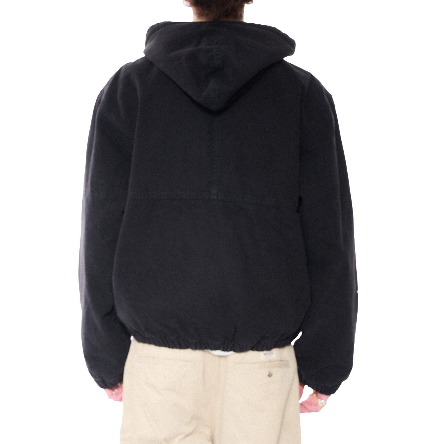 CANVAS INSULATED WORK JACKET - BLACK I STUSSY - Momentum Clothing