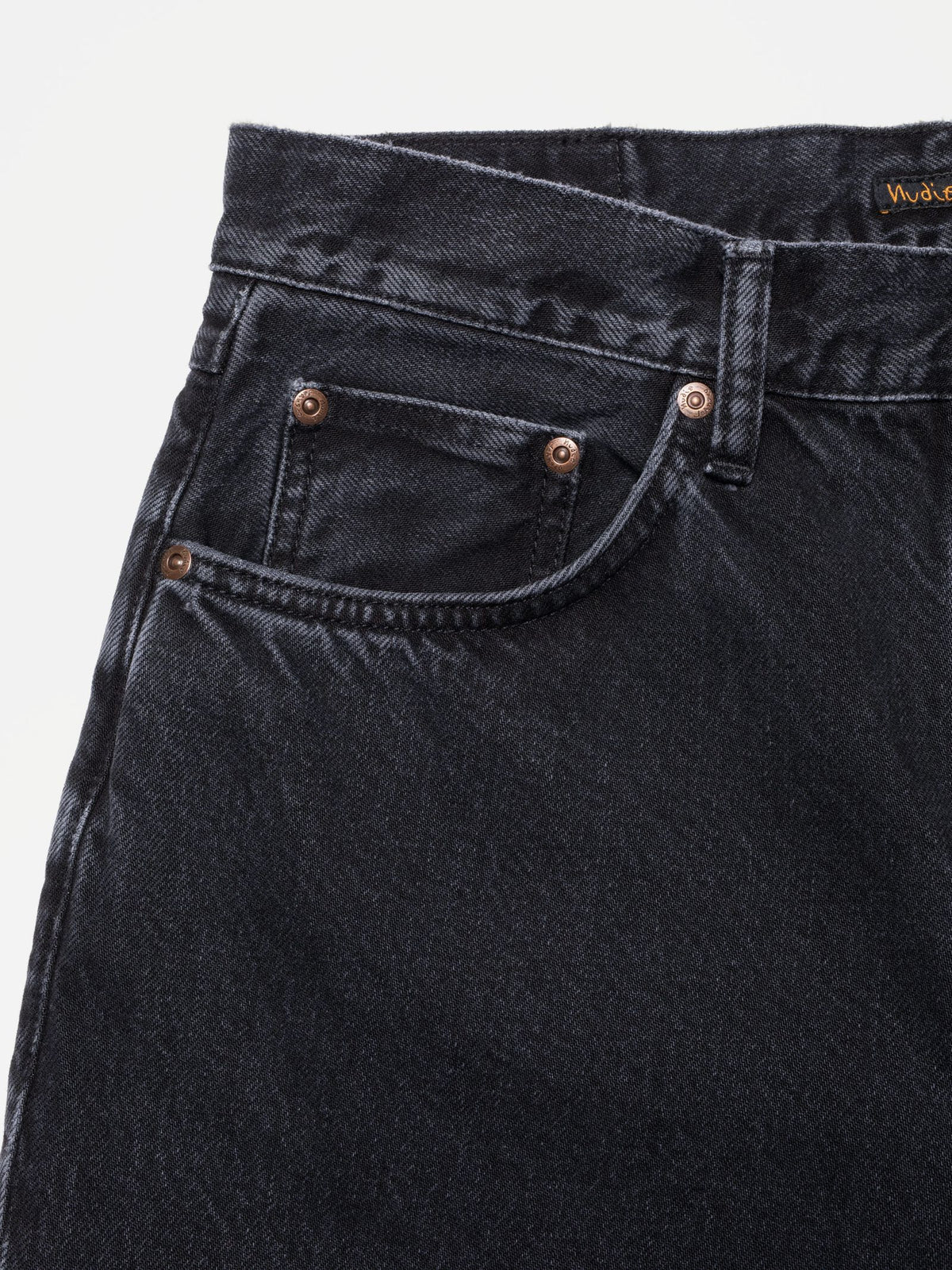 Nudie Tuff Tony Black Vintage Wash