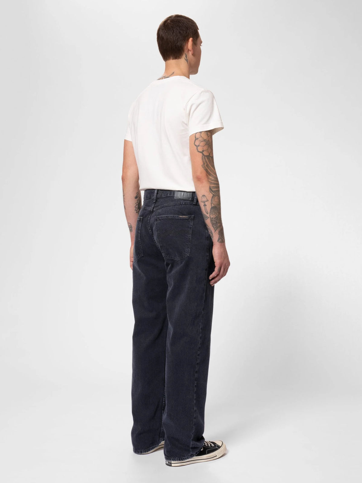 Nudie Tuff Tony Black Vintage Wash