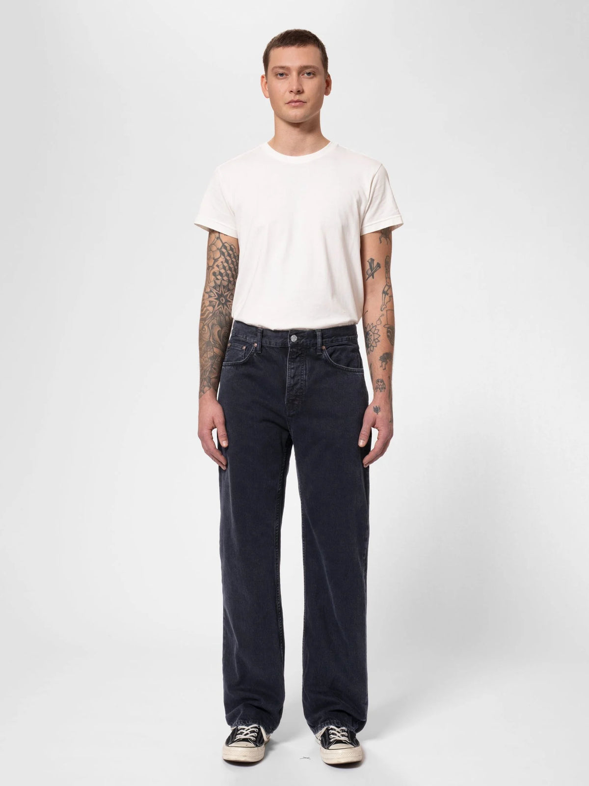 Nudie Tuff Tony Black Vintage Wash