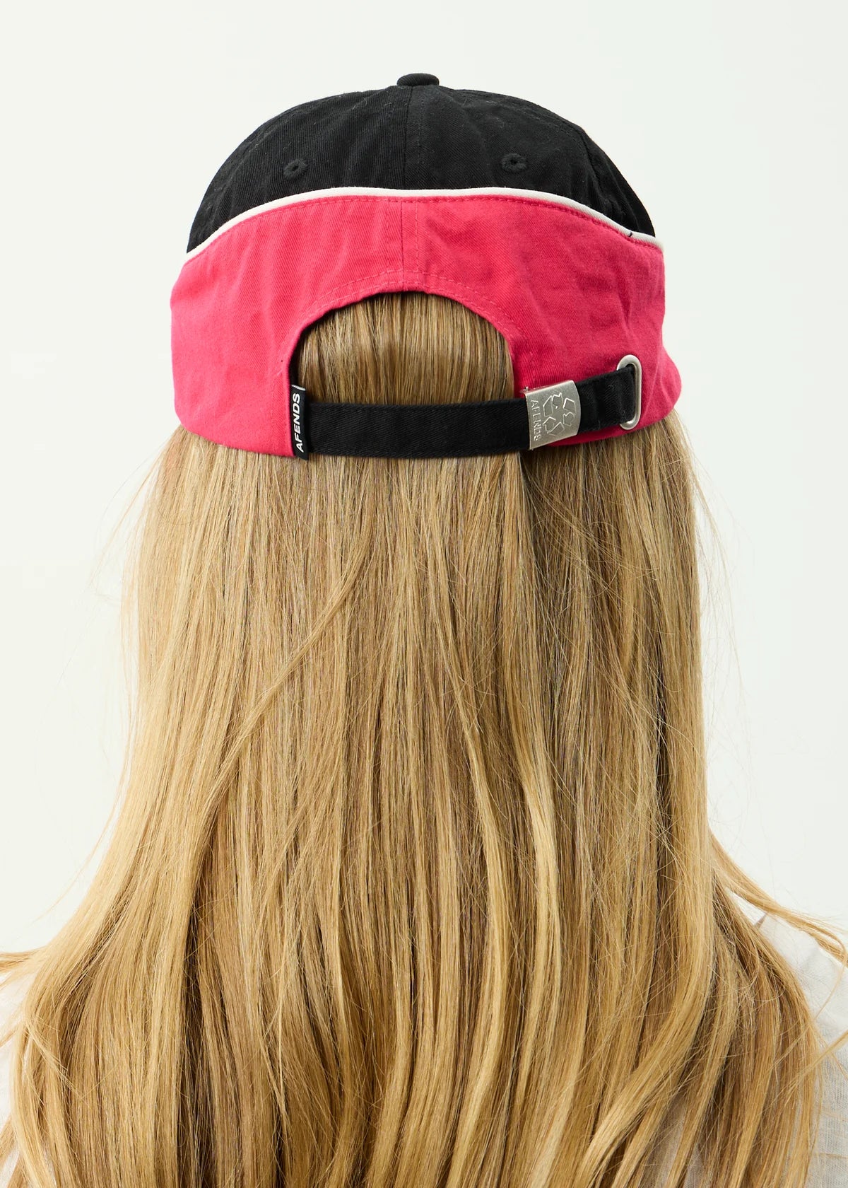 Afends Derby Panelled Cap Black