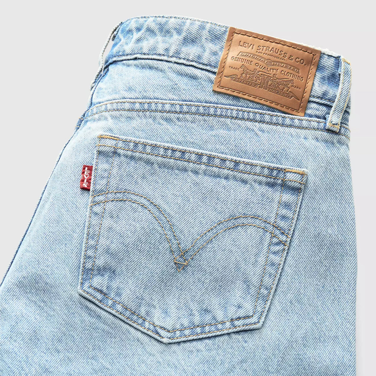 Levi's W Low Loose Light Wash Price is Right