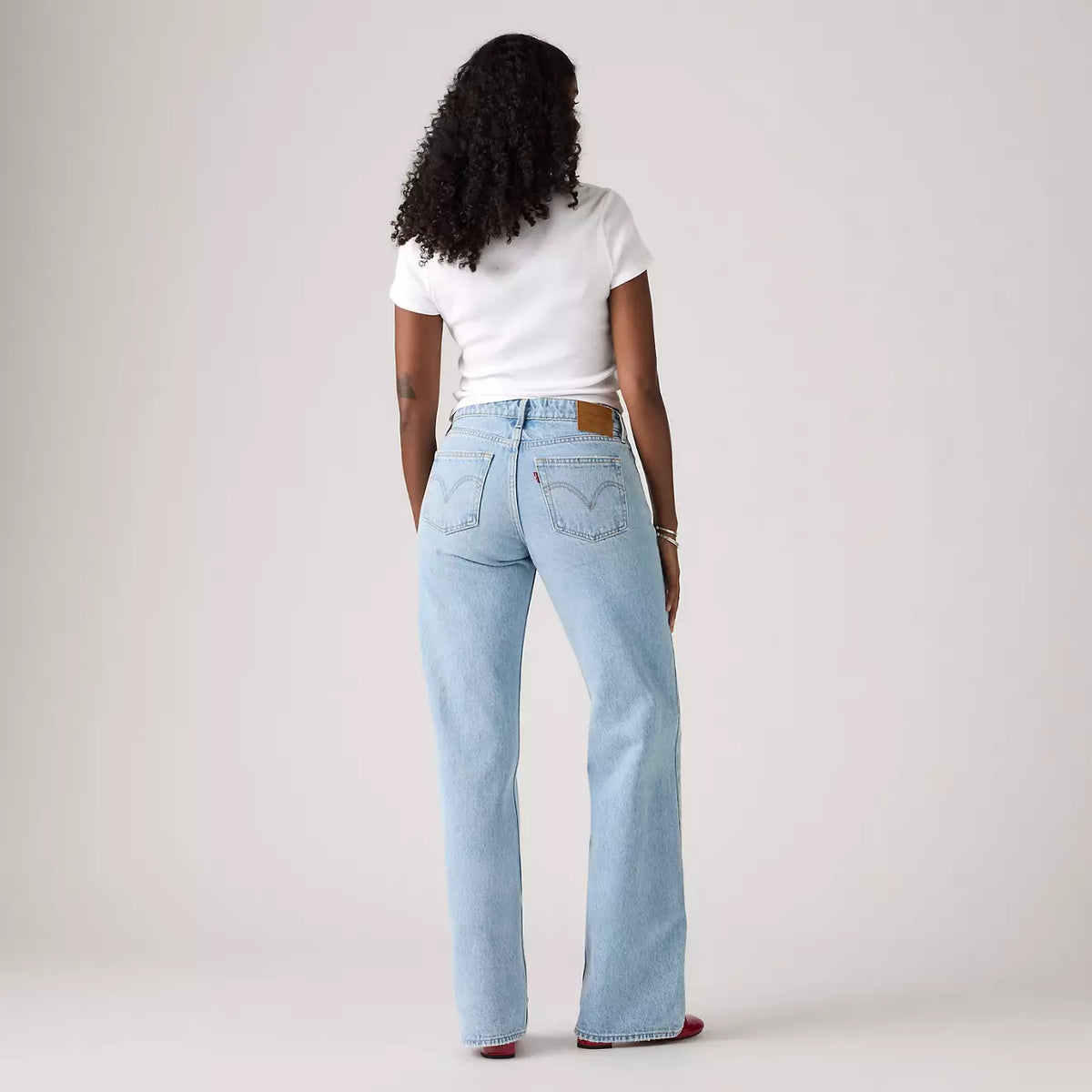 Levi's W Low Loose Light Wash Price is Right