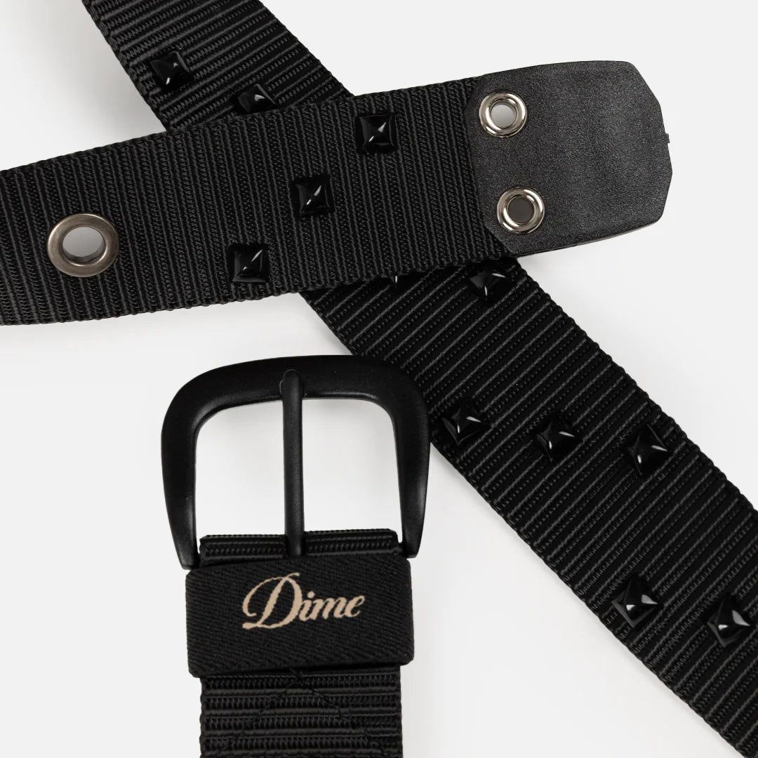 Dime Studded Belt Black