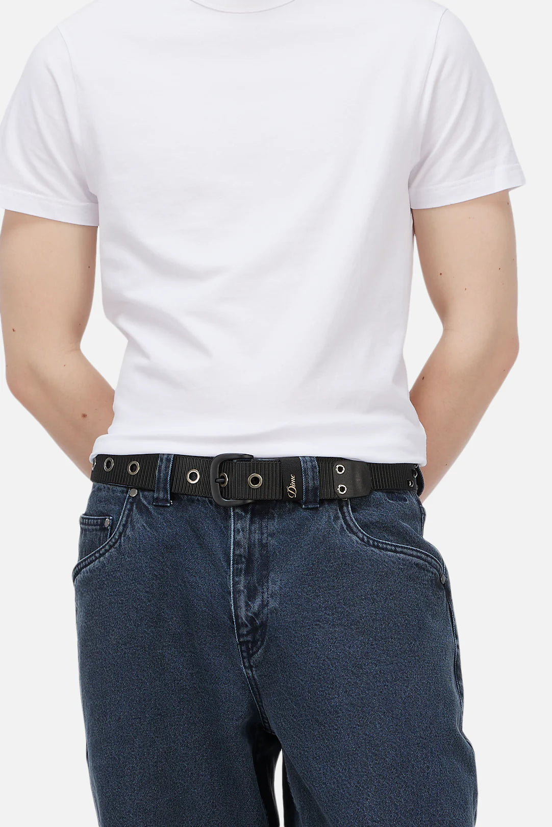 Dime Studded Belt Black