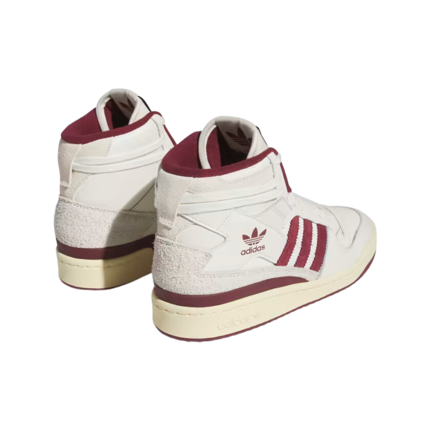 ADIDAS W FORUM 84 HI - OFF WHITE / SHADOW RED IF2736 I MOMENTUM