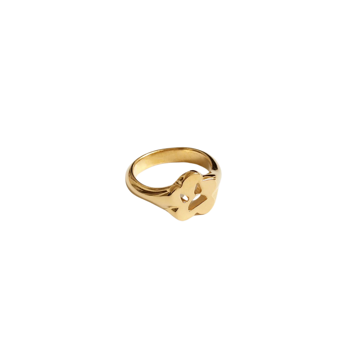 ANGRY FLOWER RING - GOLD