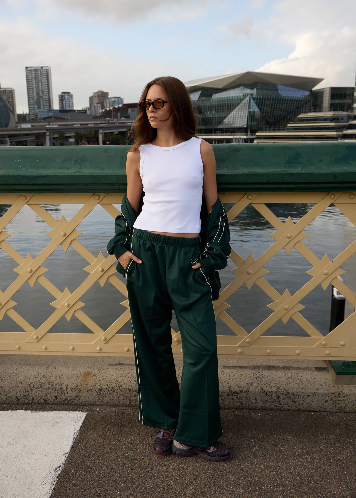 Afends Avenue Track Pant Pine