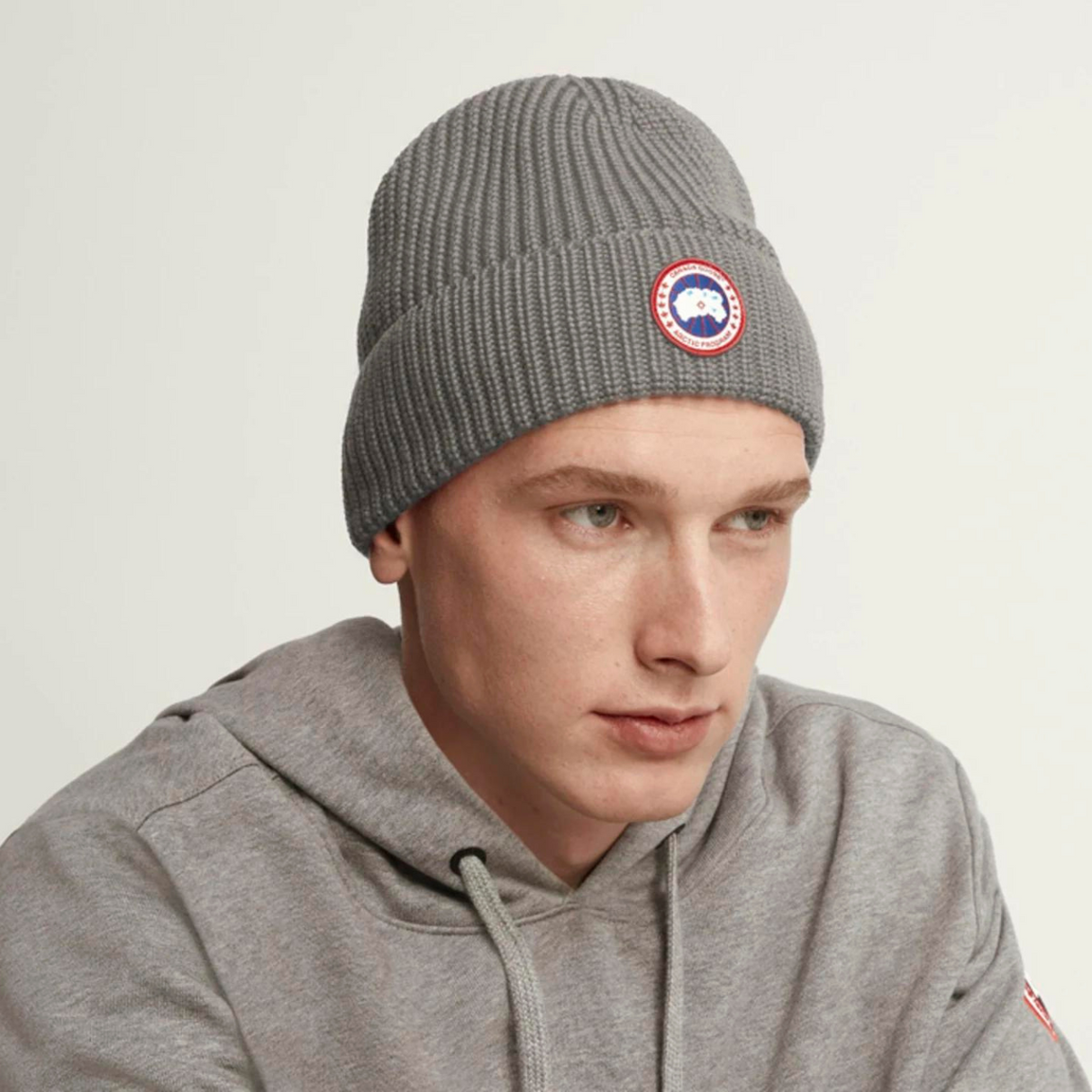 ARCTIC DISC RIB TOQUE - HEATHER GREY | CANADA GOOSE - Momentum Clothing