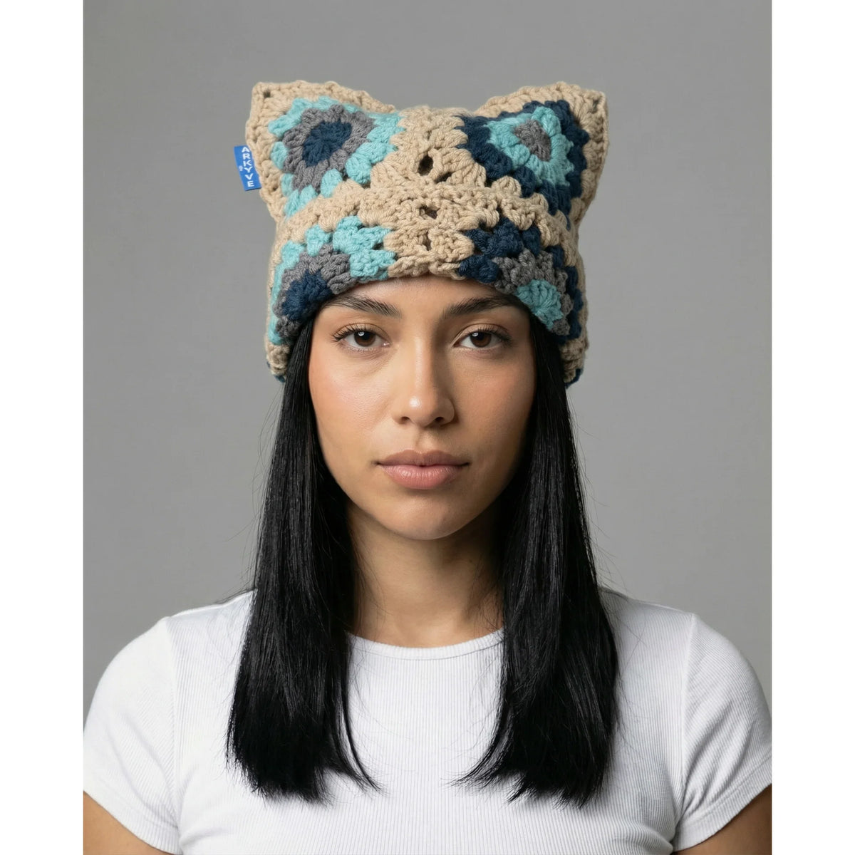 ARKYVE Lagoon Crochet Cat Hat